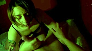 Cute stepsister licks to orgasm in pov