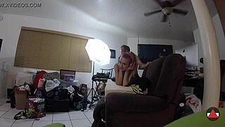 Spandex fetish girl moaning on cock in tight costume riding