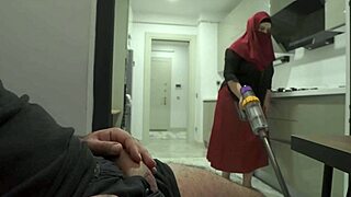 Stepmother catches him with another woman and gives him a lesson he will never forget