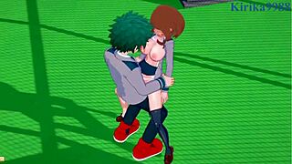 Ochako Uraraka And Izuku Midoriya Intense Sex - My Hero Academia Hentai
