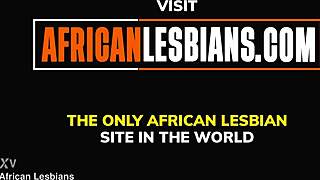 Real African Lesbian Couple Sucking Pussy To Wild Orgasms