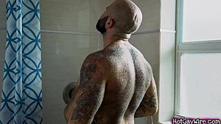 Guy Aroused By Hairy Stepdad In Rough Gay Sex