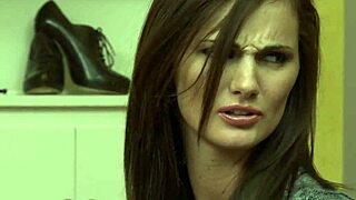 jelena jensen passionately licks lily carter's big natural tits.