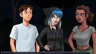 summertime saga episode 67 with cartoon characters and game adventures 😊