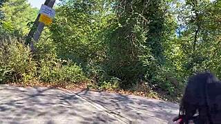 Stepsister gives sloppy blowjob and takes messy facial