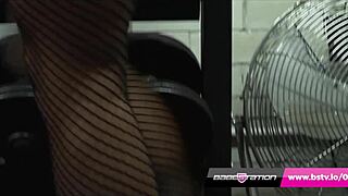 gym fuck with babestation beauty caprice jane in stockings