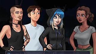 summertime saga episode 67 with cartoon characters and game adventures 😊