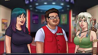 Summertime Saga 119 With Big Tits In Emotional Scene