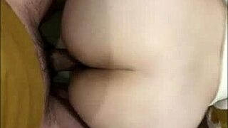 Japanese Couple Feels Intense Passion in Living Room Doggy, Squirting Before Creampie