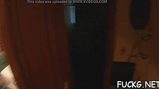 A man with glasses has sex with a woman who is not a virgin