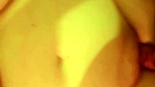 Giants boobs cum inside with huge big cock