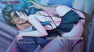 Passionate Couple's Creampie In Anime Hentai Sex