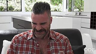 Busty blonde Gabbie Carter in hentai scene