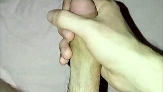 Watch this young guy masturbate his cock!