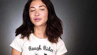 Teen Jane Wilde opens up in interview, cums hard with vibrator in real orgasm.