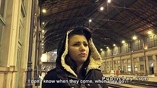 hungarian hottie bangs huge cock