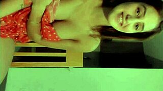 cute teen 18+ starts undressing with striptease, clothes ripped off nude