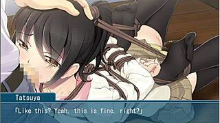 Teacher, punish me in this bound bondage game?