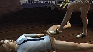 naughty classmate gives blowjob to teacher in hentai