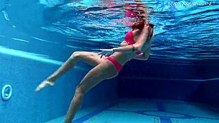 Tiffany Tatum Showers Hot Ass Poolside