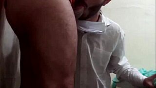 Gay nurse fucks patient with big cock bent over