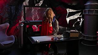 Wicked top 5 female superheroes engage in sloppy fucking with doggystyle, face fucking, missionary, riding, and sideways positions