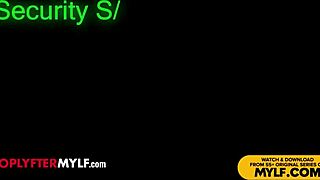 Calvin fucks Evie in back office for shoplifting