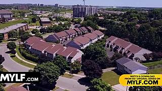 busty boss turns secret dominatrix in bathroom showdown 😈