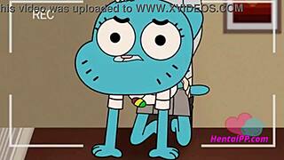 我对未删减的Gumball卡通性爱动作上瘾了