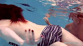 Katrin Privsem and Lucy Gurchenko, wanna swim with us underwater?