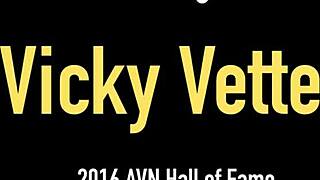 Vicky Vette solo until Tania Amazon joins to fuck hard!