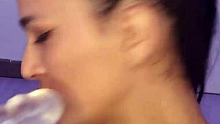 Claudia Bavel's horny blowjob and fingering compilation