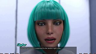 Stranded in Space 1 - Waking Up to Huge Hentai Boobs