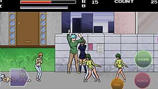 in this hentai, i fuck every girl on the street with intense sex