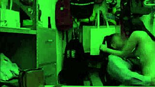 Emotional Teen Shoplifter Surrenders Big Ass To Guard