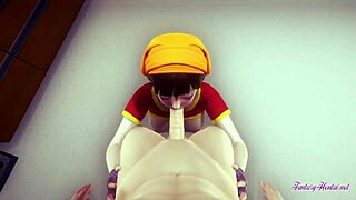 dragon ball hentai pov pan intense pleasure