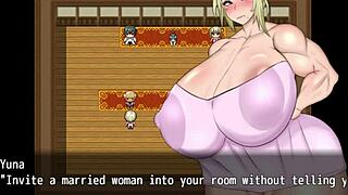 Blonde Gal Takes Village Cocks