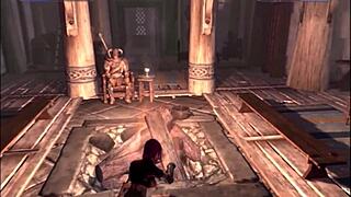 Redhead gets bent over for a hot doggy style scene in The Erotic Scriptures