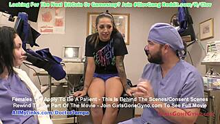 Naive Latina Stefania Mafra Undergoes Gyno Exam with Speculum Spreading