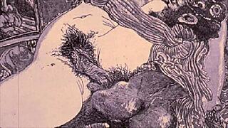 Vintage Erotic Drawings Collection
