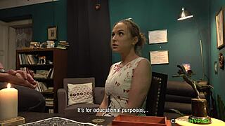 Married Czech beauty has an affair and enjoys BDSM and cum on her face