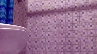 Spying on Mature Stepmother in Shower, Wow!