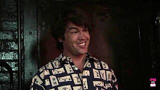 Wow, BDSM mistress with shemale partner humiliates guy into sucking dick!