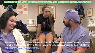 Naive Latina Stefania Mafra Undergoes Gyno Exam with Speculum Spreading