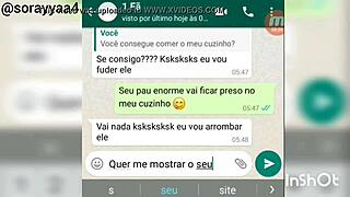 Discreet guy cums on video call with busty Sorayyaa