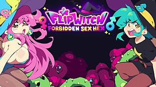 Flipwitch game with forbidden sex and giant chest