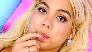 Is This Adorable Blonde Naked Close-Up Too Cute?