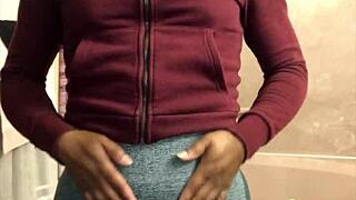 He Gaps My Hole Publicly And Makes Me Squirt Anal Creampie