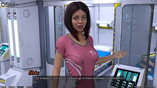 Stranded In Space 41 Shy Emo Girl Needs Help With Tits Fat Curvy Cartoon 3d Cartoon Outfit Cute Anime