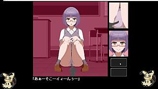 Hentai School Fuck with Busty Slut in Pixel Game